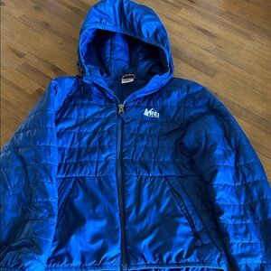 REI Vibrant Blue Quilted Jacket